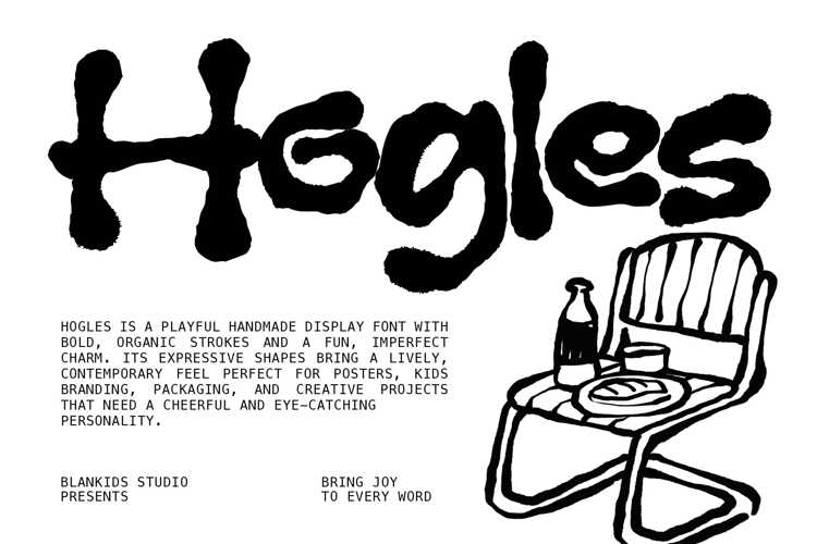 Preview of Hogles Font