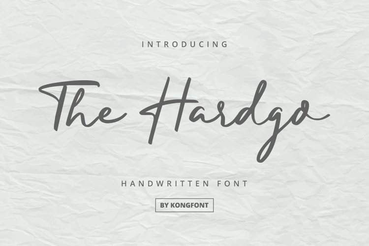 The Hardgo Font