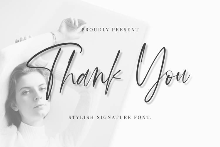 Thank You Font