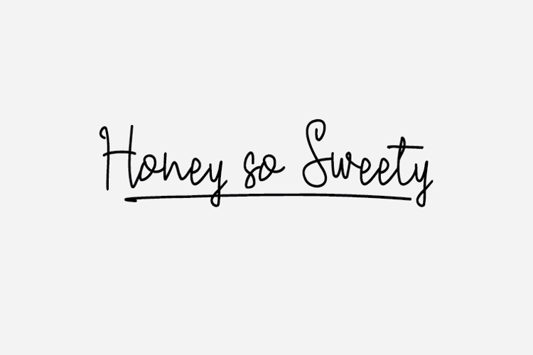 Honey so Sweety Font