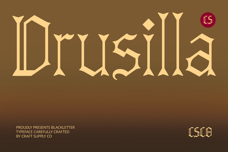 Preview of CS Drusilla Font