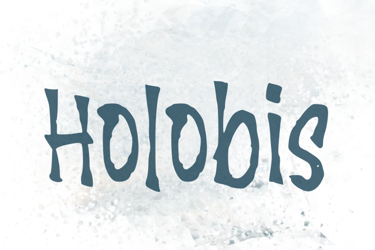 h Holobis Font