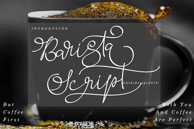 Barista Script Font