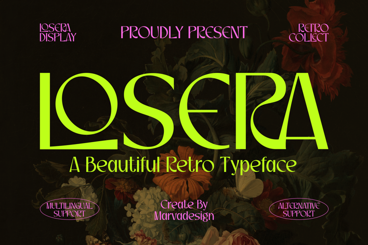 Preview of LOSERA Font