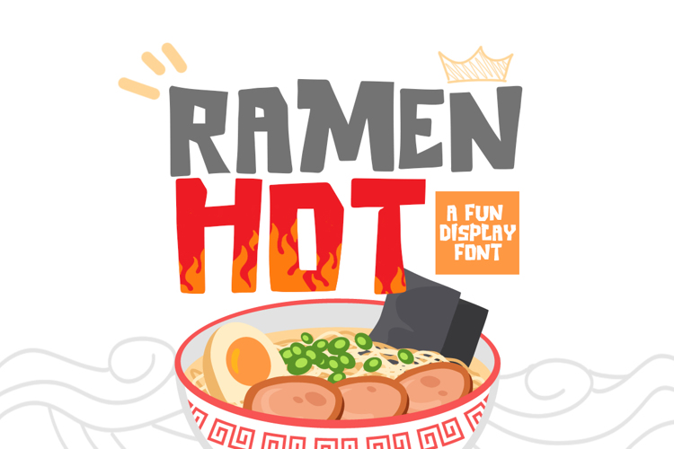 Ramen Hot Font
