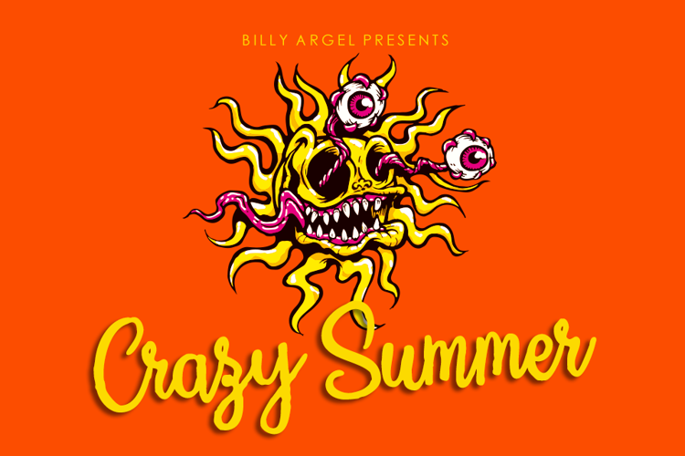 Crazy Summer Font