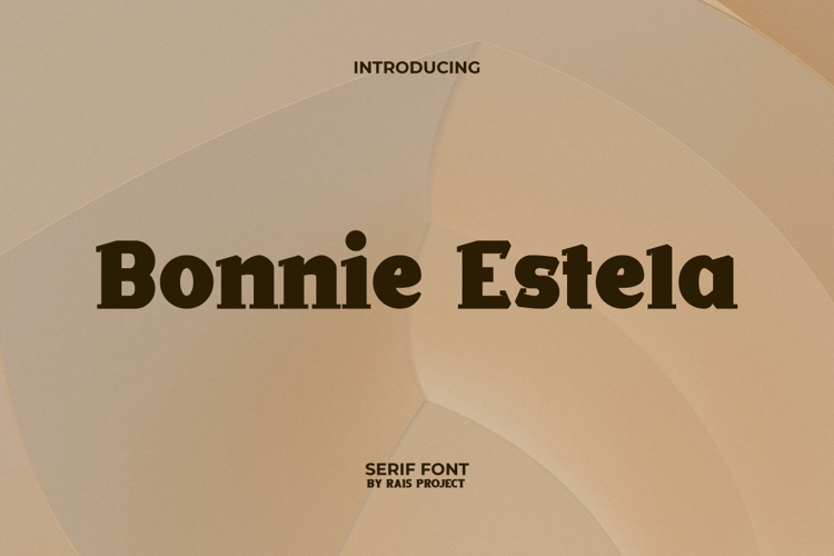 Preview of Bonnie Estela Font
