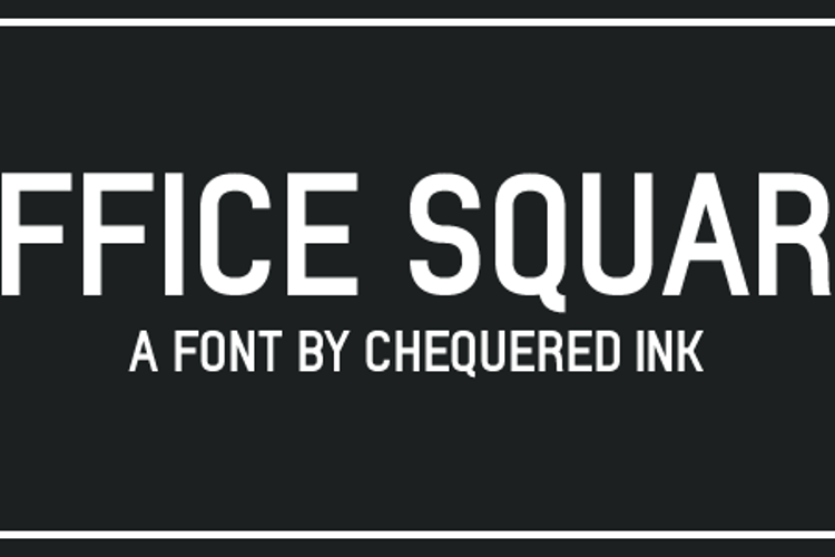 Office Square Font