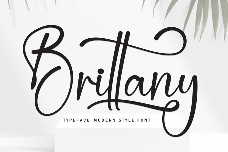 Preview of Brittany Font