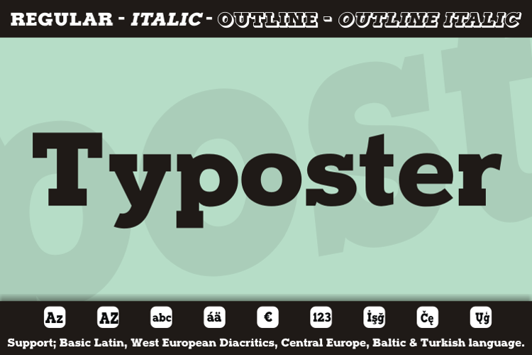 Typoster Font