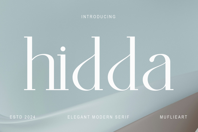 Preview of Hidda Font