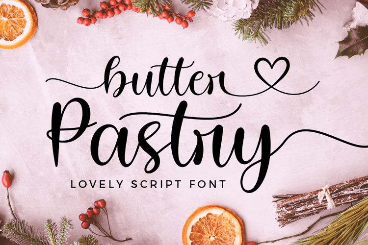 Butter Pastry Font