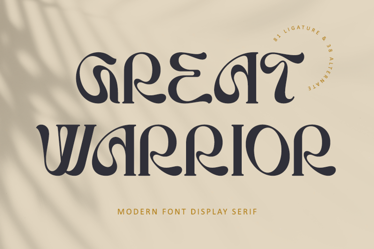 Great Warrior - Font