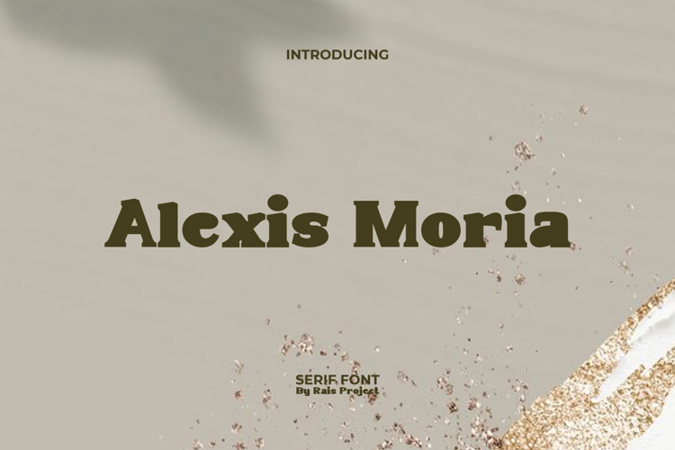 Preview of Alexis Moria Font