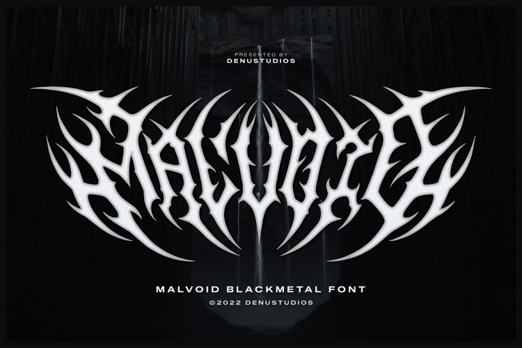 Preview of Malvoid Font