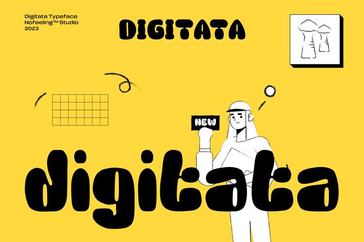 Digitata Font