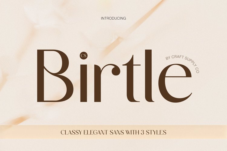 Preview of CS Birtle Font