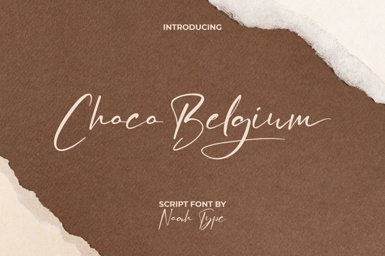 Choco Belgium Font