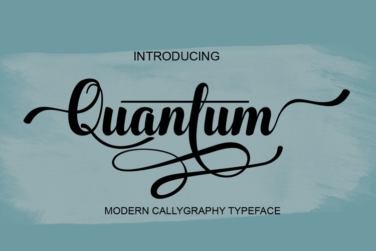 Quantum Font