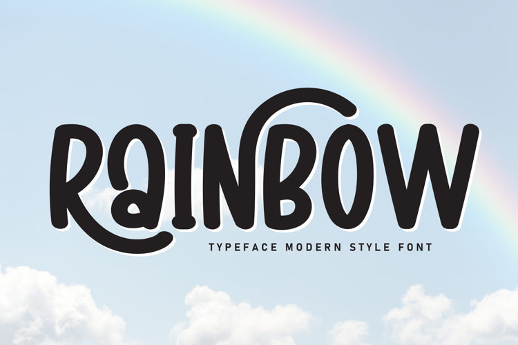 Preview of Rainbow Font