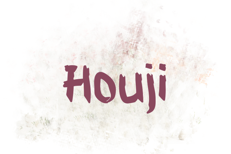 h Houji Font