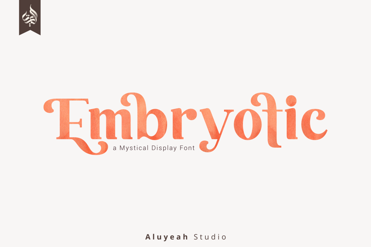 Embryotic Font