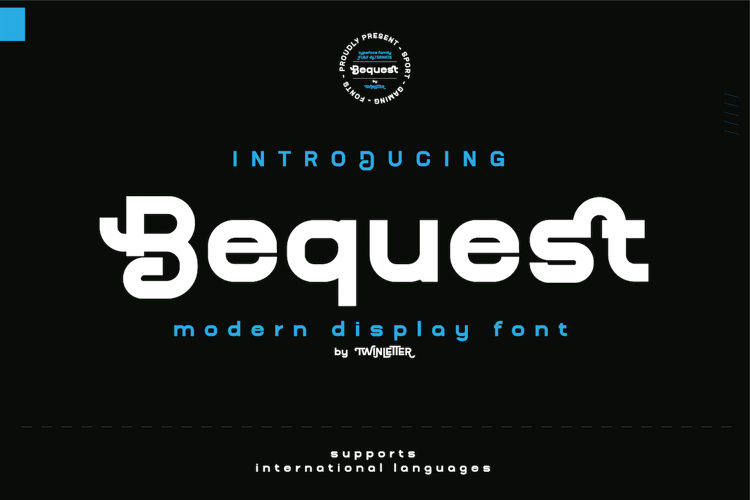 Bequest Personal Font