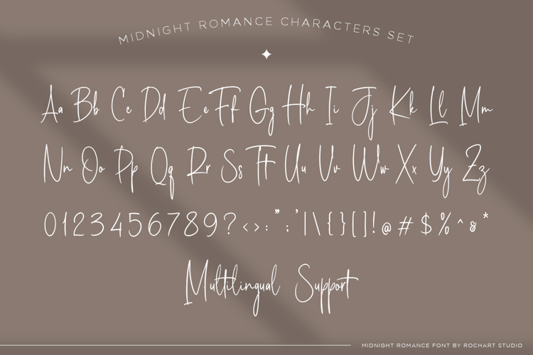 Midnight Romance Font