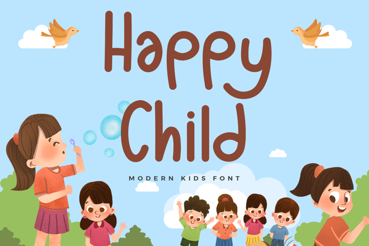 Happy Child Font