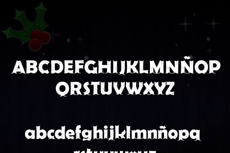 First Christmas II Font