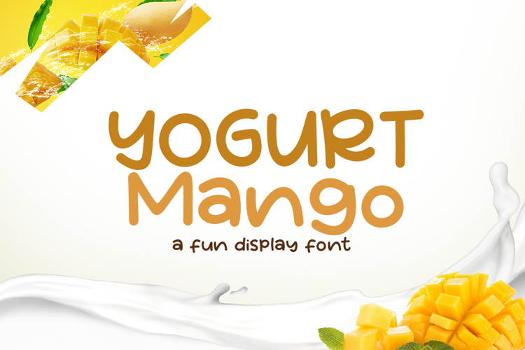 Yogurt Mango Font