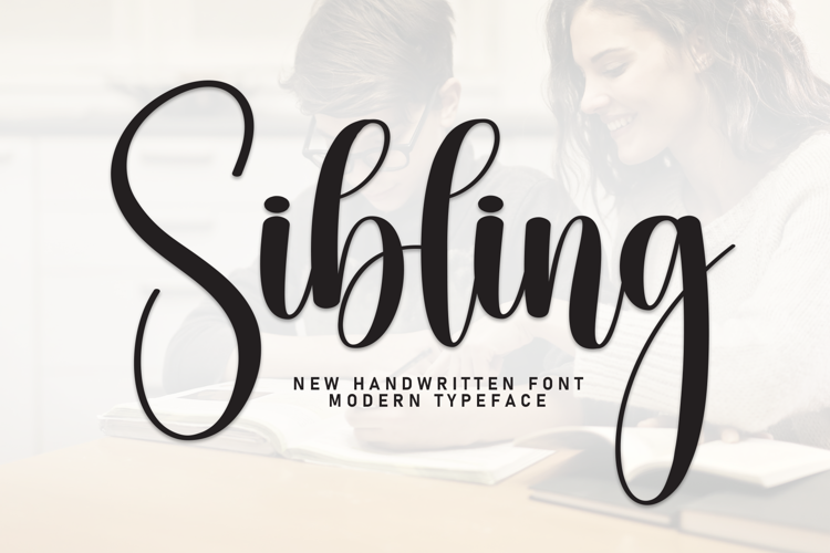 Preview of Sibling Font