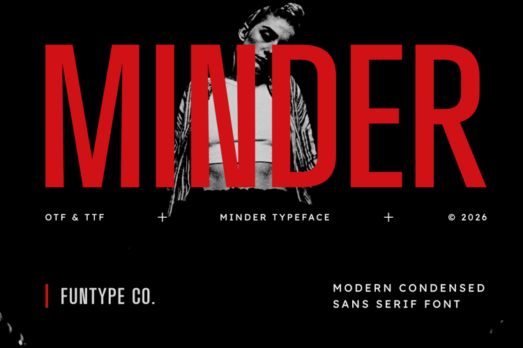 Preview of Minder Font