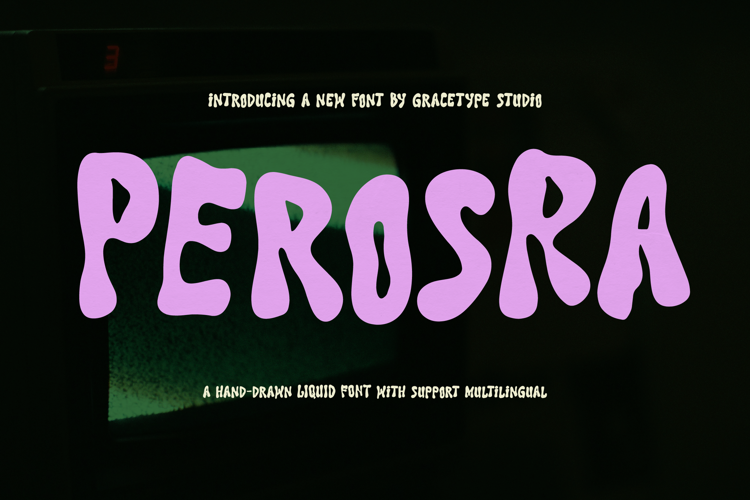 Preview of Perosra Font