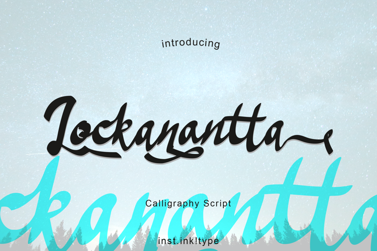 Lockanantta Font