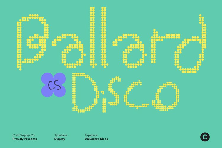 Preview of CS Ballard Disco Font