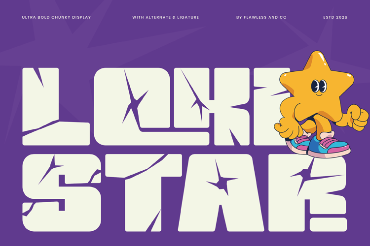 Preview of LOKISTAR Font