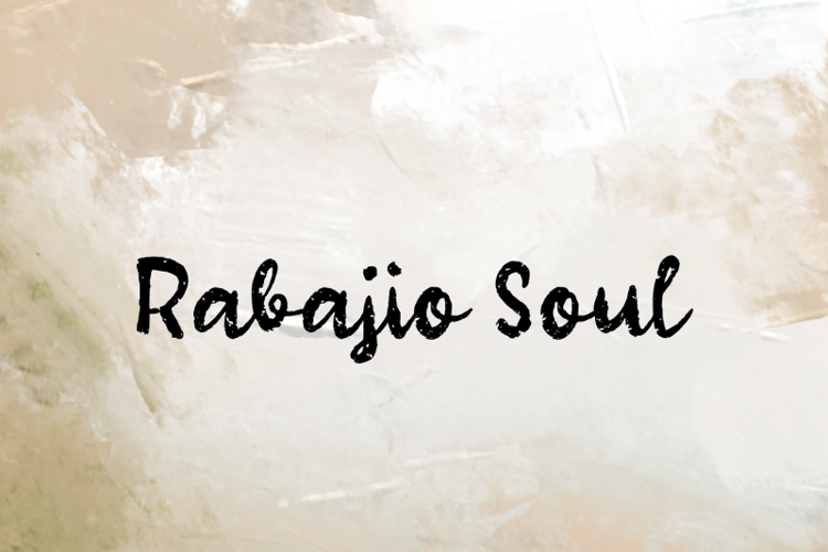 Rabajio Soul Font