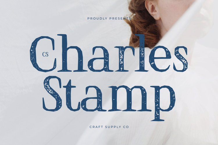 Preview of CS Charles Stamp Font
