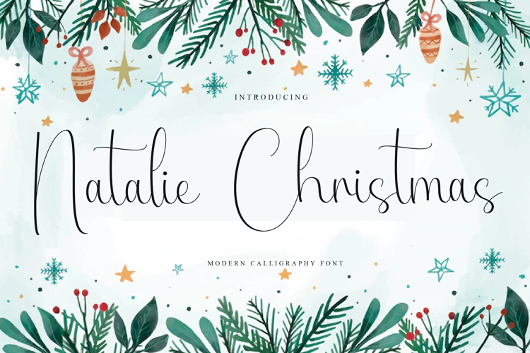 Natalie Christmas Font