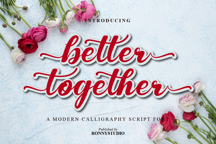 Better Together Font