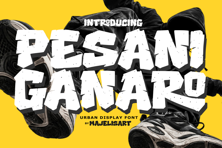 Preview of Pesani Ganaro Font