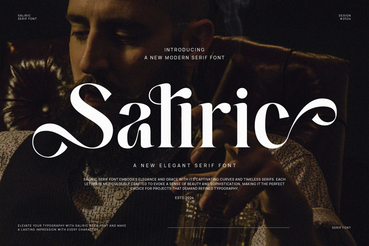 Preview of Saliric Font
