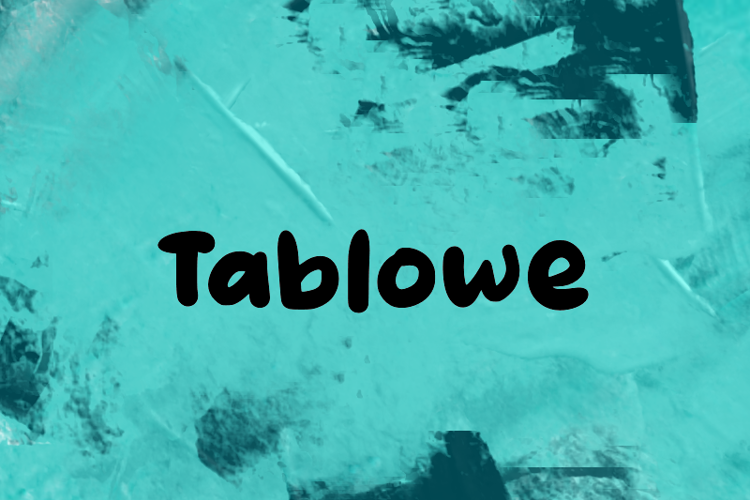 t Tablowe Font