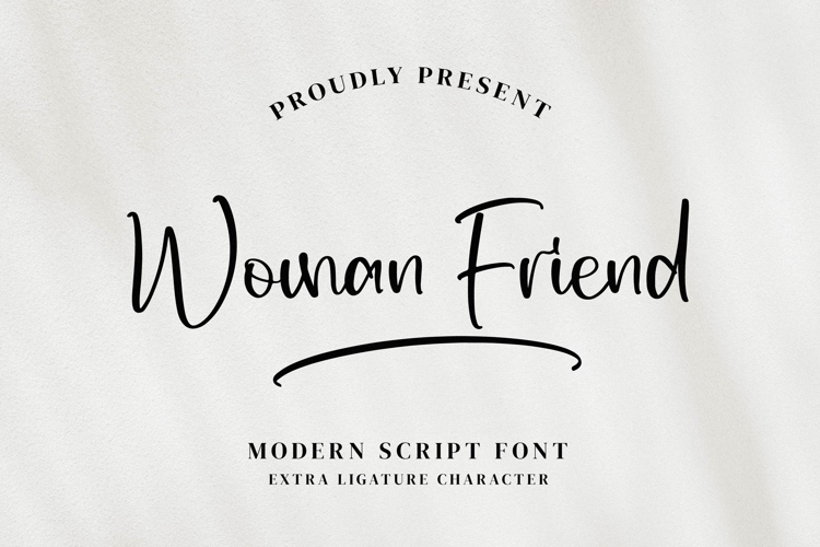 Woman Friend Font