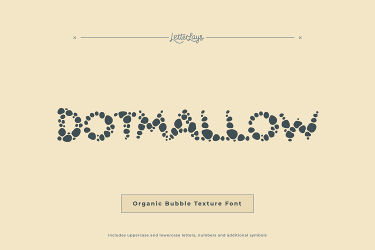 Preview of Dotmallow Font