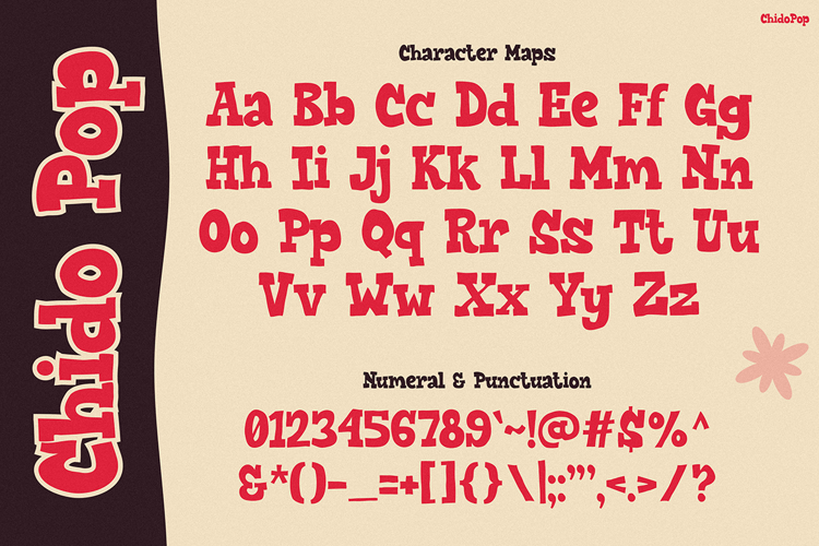 Preview of Chido - Pop Font