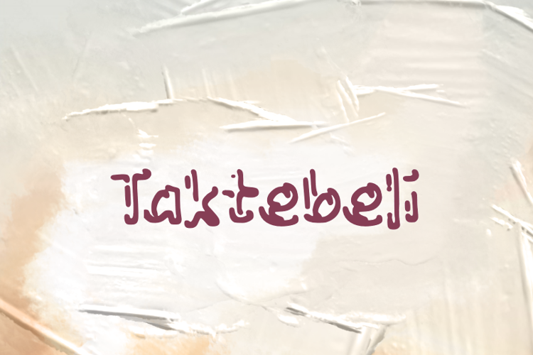 t Taktebeli Font