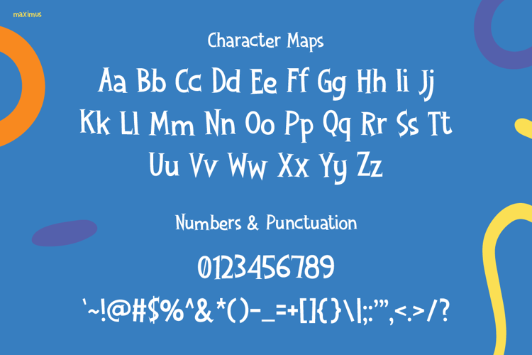 Preview of Maximus Font