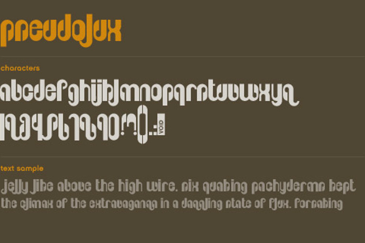 Pseudolux Font